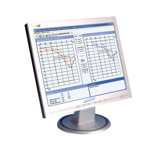 Software per audiometri Sibelsound 400-A, 400-AOM e 400-Supra