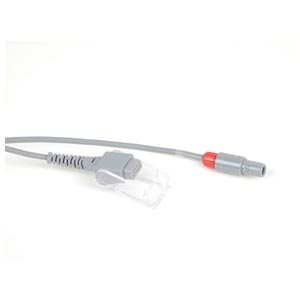 Cable SpO2 alargador para sondas SpO2 de monitor Gima VITAL SIGN y pulsioxímetro Oxy 100 - repuesto