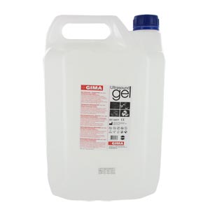 Gel ultrasons transparent - bidon rigide de 5 Kg