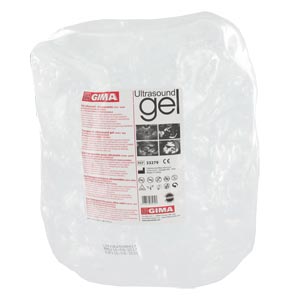 Gel per ultrasuoni trasparente - 2 sacche da 5 Kg