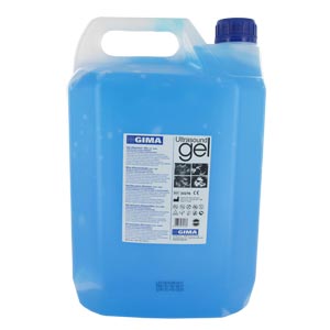 Gel para ultrassons azul - 1 bidão rígido de 5 kg