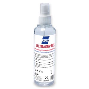 Spray detergente para sondas ultrassons
