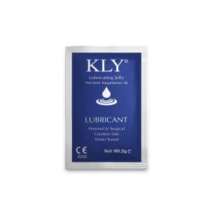 Gel ginecológico lubrificante - 100 pacotes de 5 g