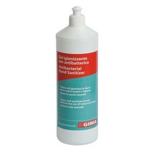 Gel detergente per mani ad azione antibatterica - 18 bottiglie da 1 litro