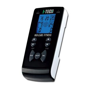 Electroestimulador I-TECH Fitness Mio-Care - 20 programas tens + 15 beauty + 20 fitness