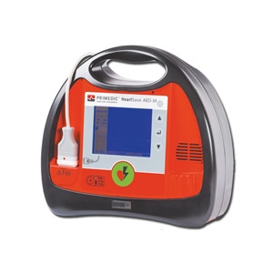 Défibrillateur semi-automatique HEART SAVE AED-M avec moniteur