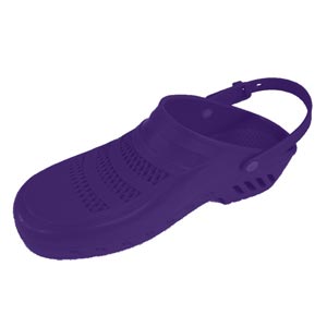 Socas violeta com orifícios e tira - 42