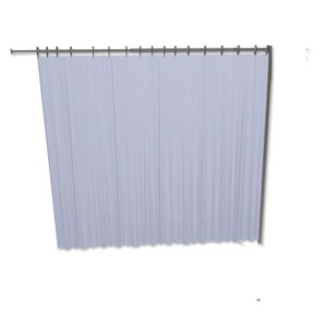 Cortina Trevira para divisórias 225 × 180 cm - azul claro