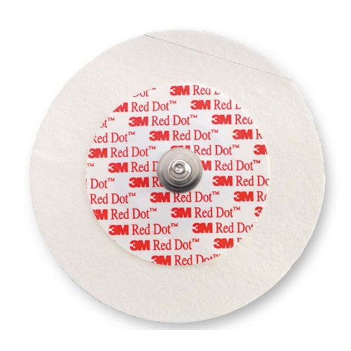 Ecg descartáveis com conexão de botão 3M™ Red Dot™ 2239 - diâmetro 60 mm 