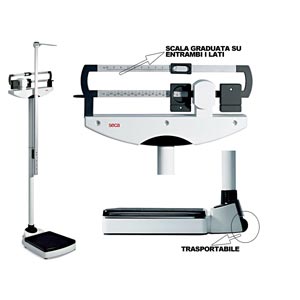 Bilancia meccanica SECA 700 con altimetro - 160 kg