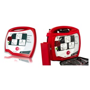 Defibrillatore semiautomatico Rescue Sam - con batteria non ricaricabile