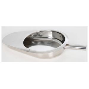 Bed pan with handle