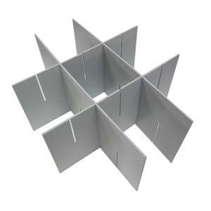 Partition h 200 mm - for modular trolleis