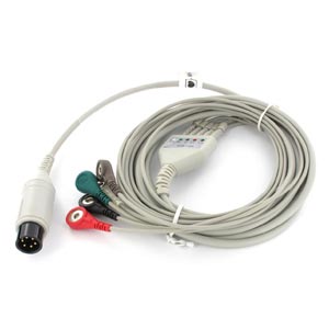 Cable ECG 5 terminaciones para monitor Vital, PC 3000 e UP 7000 - repuesto