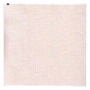 Papel ECG z-fold compatible Cardioline, 210×295mm, 180 hojas para ecg Cardioline 200+/S/L