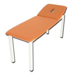 Table d’examen médical Gima Standard, largeur 68 cm - abricot