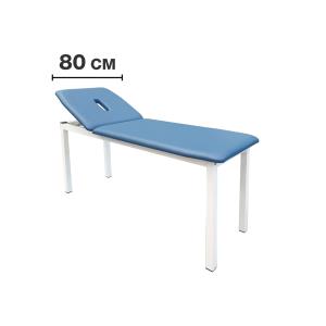 Lettino medico Gima Large per trattamenti larghezza 80 cm - blu