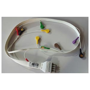 Cable ecg 10 terminaciones para Holter ECG Gima - repuesto