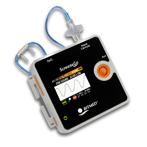 Dispositivo Screen&Go para la detección de patologías del sueño