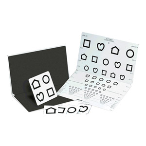 Tabla de Lea - Símbolos 15 líneas - distancia 3 m - 43 × 53,4 cm