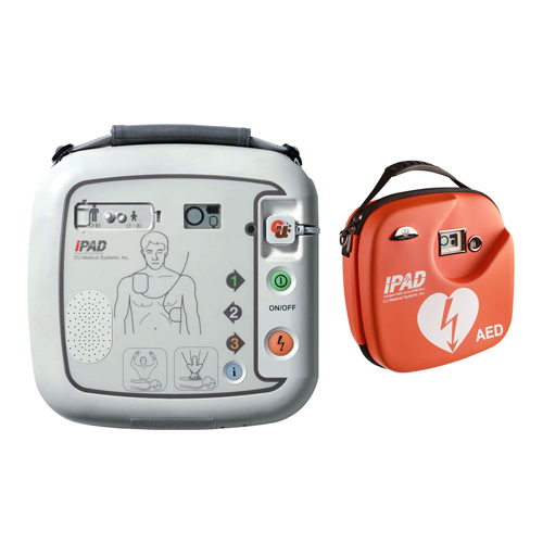 Defibrillatore semiautomatico I-PAD CU-SP1 con borsa