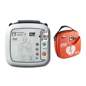 Defibrillatore semiautomatico I-PAD CU-SP1 con borsa