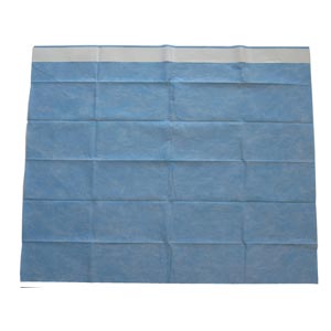 Campo quirúrgico TNT desechable estéril acoplado con lado adhesivo - 50 × 75 cm