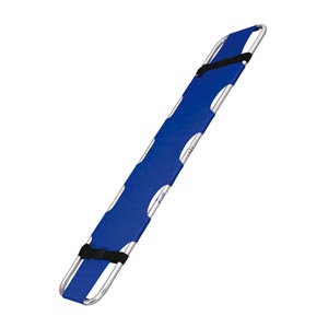 Barella pieghevole in 2 parti - blu