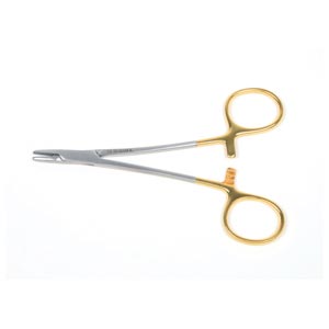 Porta-agulha Derf C.T. - 12 cm