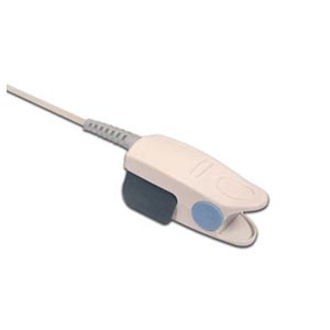 Sensore SpO2 Datascope da adulti a clip con cavo da 0,9 m