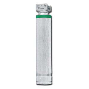 Mango para laringoscopio Gima Green F.O. de metal recargable de 3,5 V - adulto