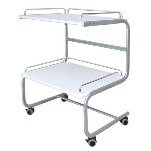 Acquista Carrello in alluminio Gima 2 a 2 ripiani con spondine - piccolo,  Doctor Shop