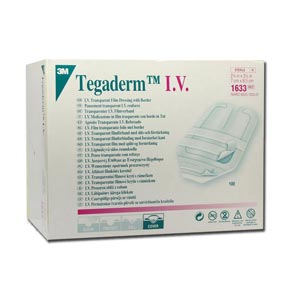 3M™ Tegaderm™ I.V. estéril - 7 x 8,5 cm