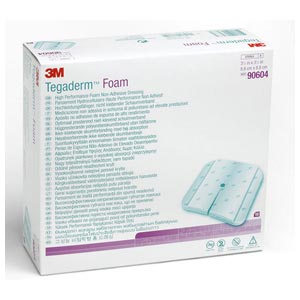 3M™ Tegaderm™ Foam 90604 per tracheostomia - 9 × 9 cm