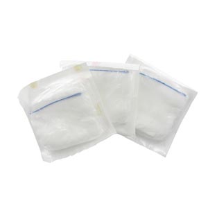 Distributeur de compresses de gaze en coton stériles Ph. Eur. 17 fils, 12 plis avec fil radio-opaque- 5 x 5 cm