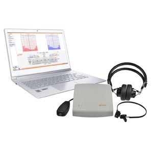 Audiómetro Piccolo Plus - aérea, óssea, mascaramento