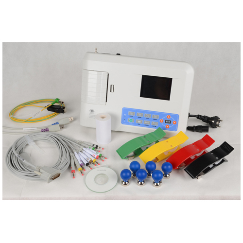 ELETTROCARDIOGRAFO ECG CONTEC - 1 CANALE - 12 DERIVAZIONI - DIPLAY LCD - Foto 12