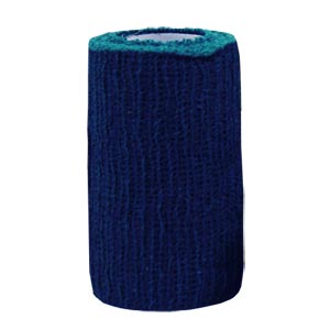 Benda elastica coesiva - 4 m × 10 cm - blu
