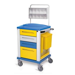 Carrello in tecnopolimero Medicazioni 