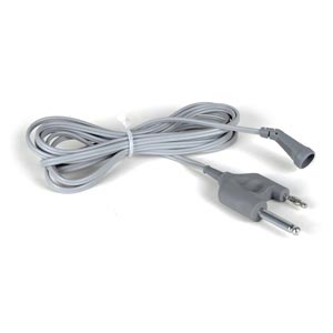 Cable bipolar con conexión de pinza US para electrobisturís MB 80D, 120D y 160D