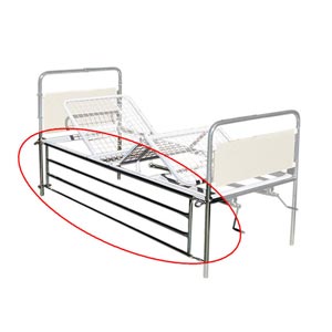 Barandillas plegables para camas hospitalarias - universales