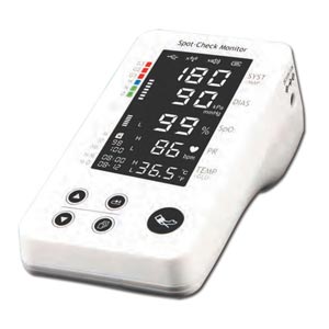 PC-300 monitor multiparamétrico portátil - SpO2, NIBP, TEMP - (ecg opcional) - con kit pediátrico