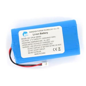Bateria recarregável Li-Ion para Monitor PC-200 e PC-300