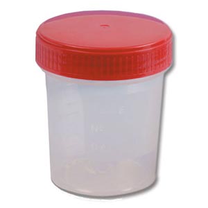 Recipientes para muestras de orina de 120 ml - 250 uds. ISO8