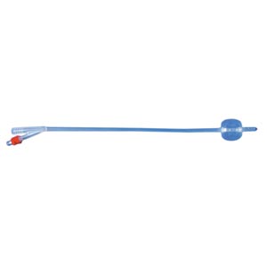 Catetere Foley in silicone sterile - monouso a 2 vie ch/fr 14