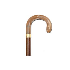 Tiziano wood stick - curved handle
