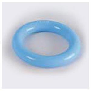 Pessaire en silicone bleu