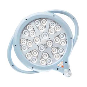 Lâmpada escialítica Pentaled 28 sobre base com rodas