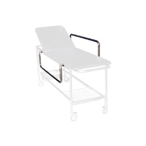 Laterales abatibles para camillas de traslado de pacientes y cama de hospital con Trendelenburg