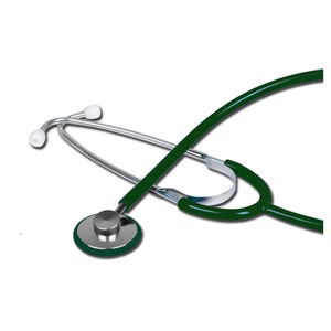 Fonendoscopio Trad per adulti - lira verde scuro 